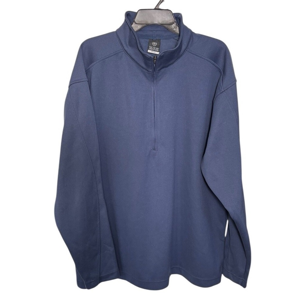 Nike Golf Dri-Fit Men's Quarter Zip Sweatshirt Navy Size XXL